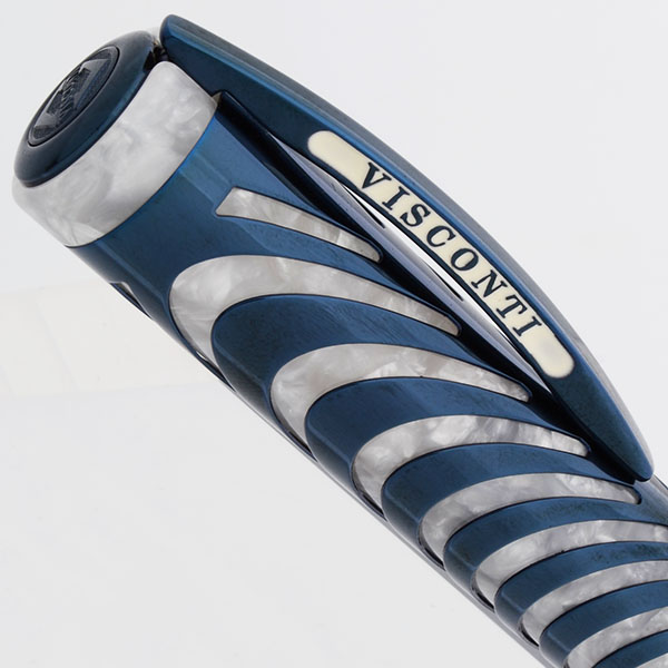 Visconti Ripple LE Fountain Pen (189/999) - Blue and White, 18k